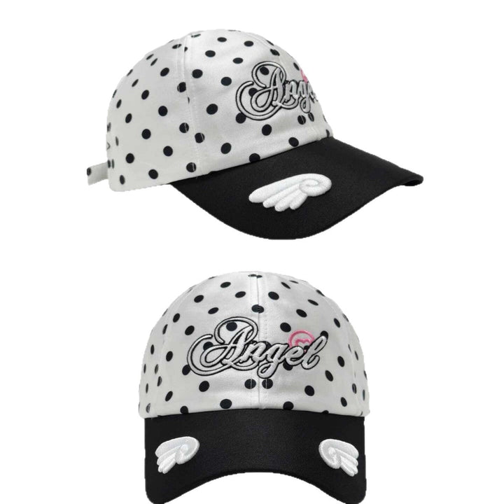 Women's Playful Polka Dot Embroidered Baseball Cap Kalsten