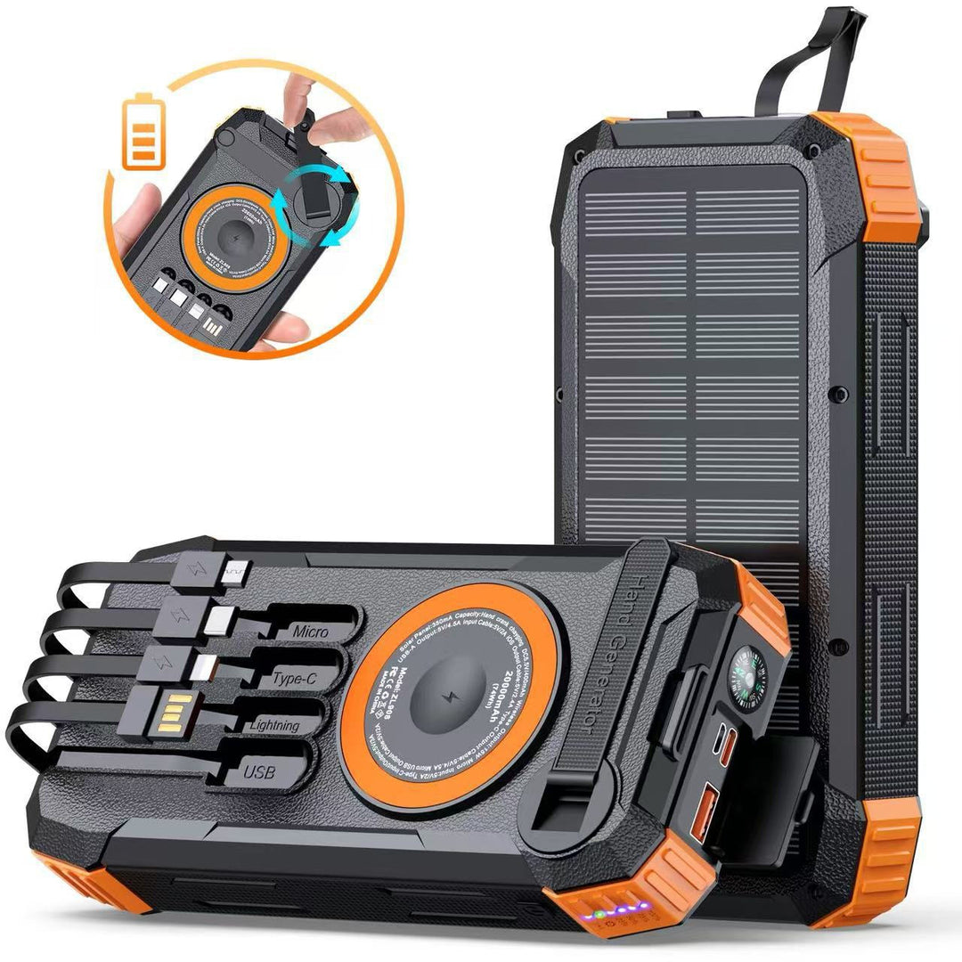 Solar Powerbank with Multifunctional Charger Kalsten