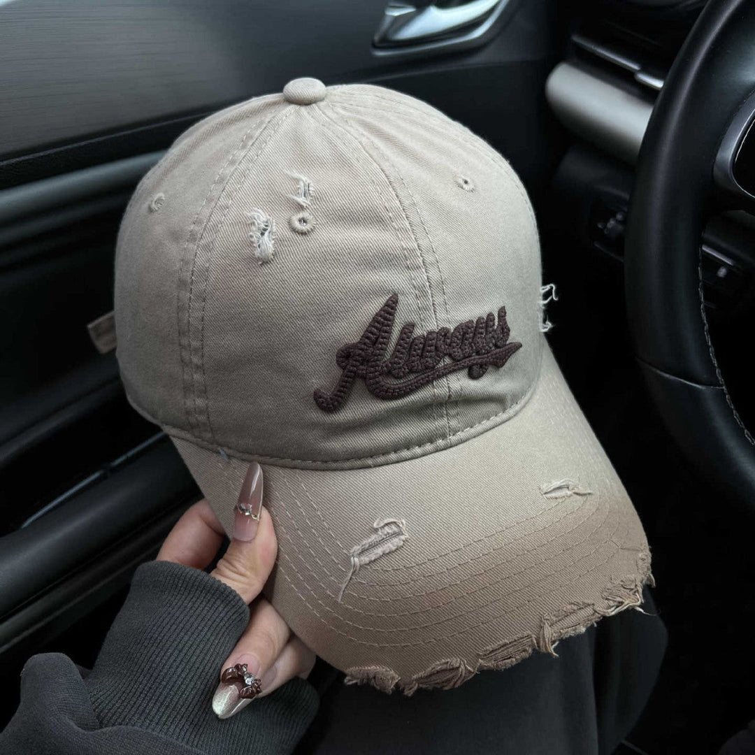 Women's Distressed Graphic Baseball Cap Kalsten
