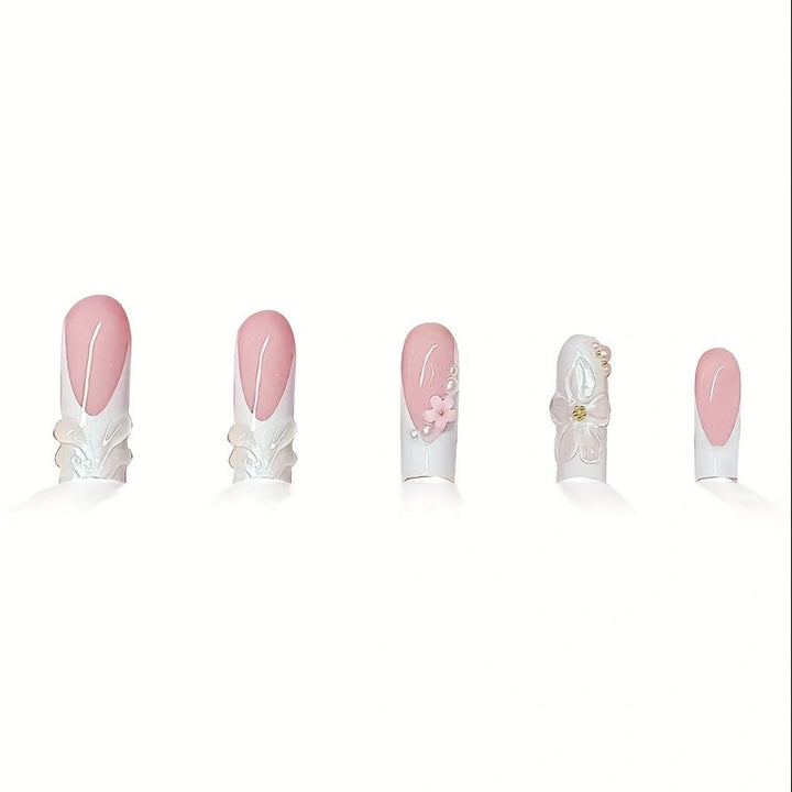 Decorative Press-On Nail Set Kalsten