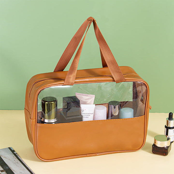 Cosmetic bag with transparent compartments Kalsten