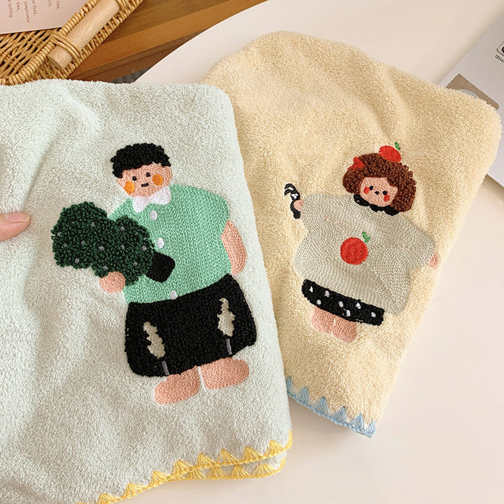 Cozy children's towel with cute motif Kalsten
