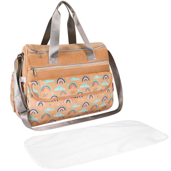 Multifunctional tote bag with removable changing mat Kalsten