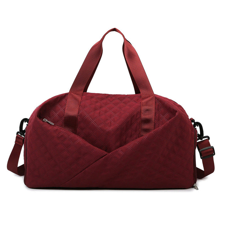 Sporty travel bag with elegant quilted pattern Kalsten