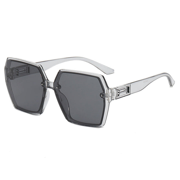 Women's Geometric Oversized Sunglasses with Modern Frame Kalsten