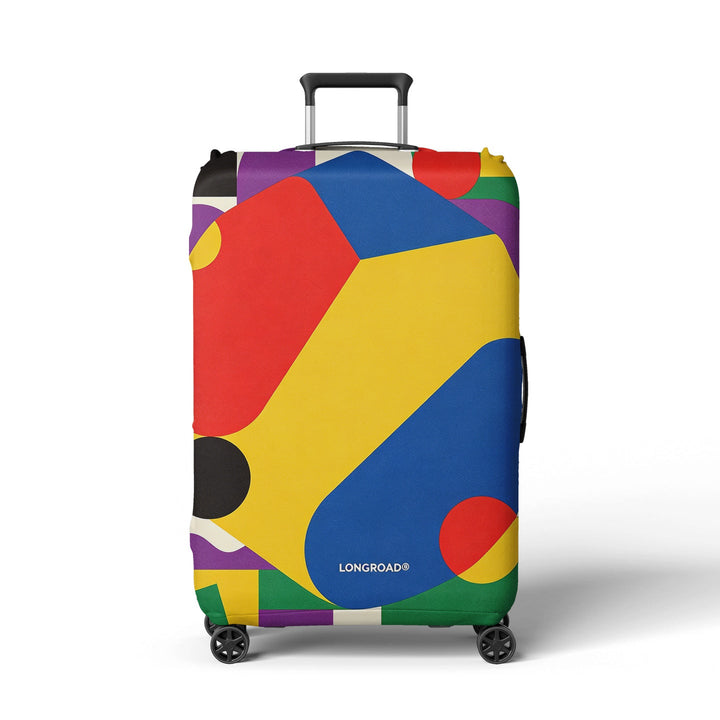 Ladies Luggage Protection with Modern Geometric Design Kalsten