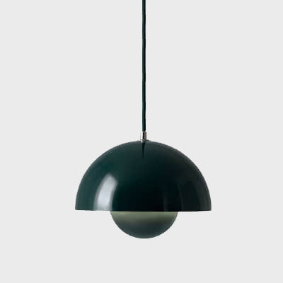 Skanto | Nordic Macaron 1-Light Half-Circle Dome Pendant Lamp