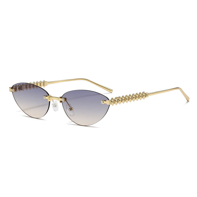 Women’s fashionable glasses with pointed accents Kalsten