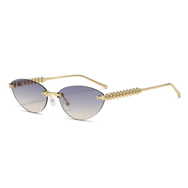 Women’s fashionable glasses with pointed accents Kalsten
