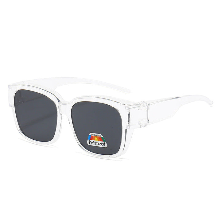 Women's stylish rectangular sunglasses with yellow lenses Kalsten