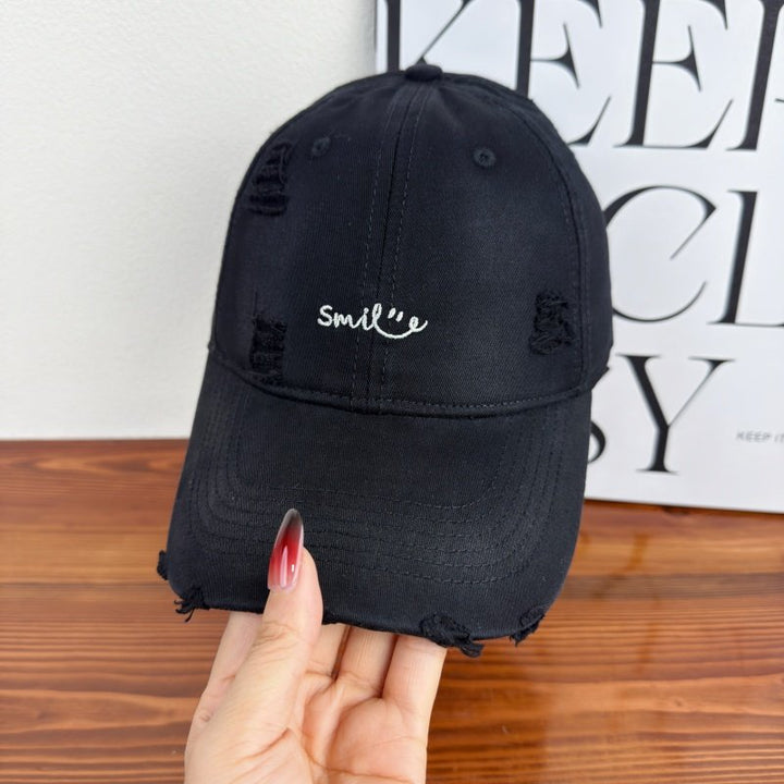 Women's Distressed Cotton Baseball Cap Kalsten 1784270843