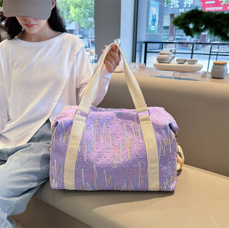 Stylish Quilted Gym Bag Kalsten
