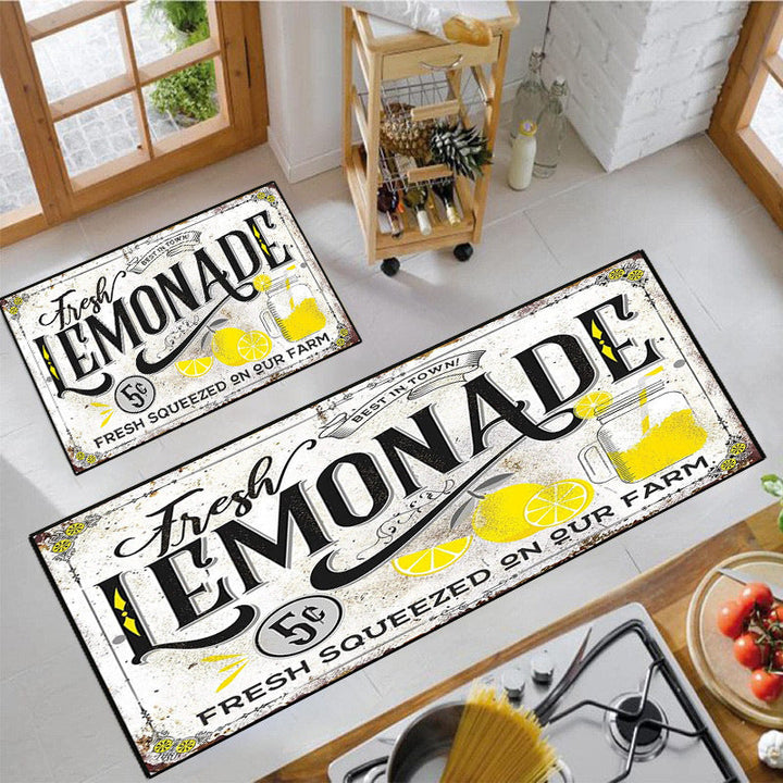 Fun Snack-Themed Kitchen Mat Kalsten