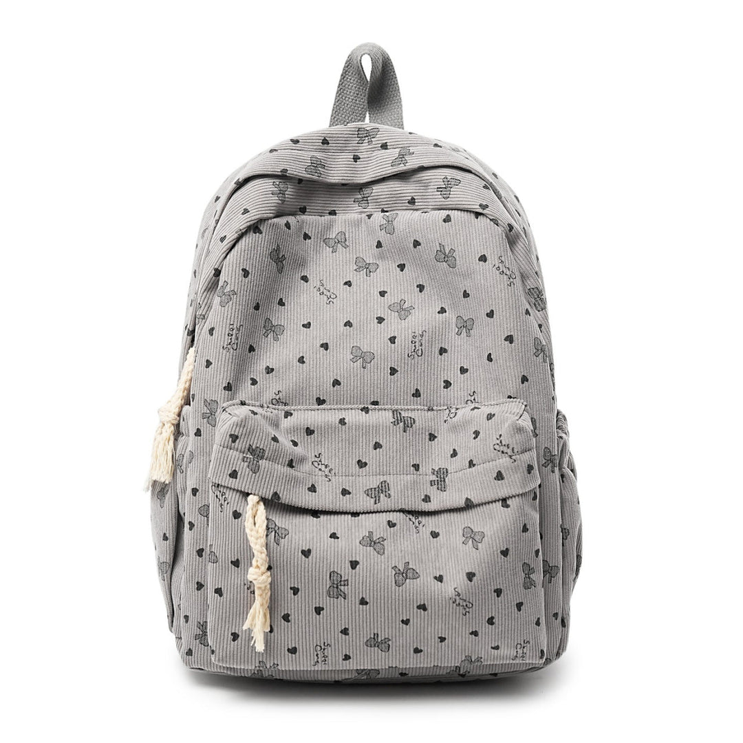 Textured Corduroy Everyday Backpack Kalsten