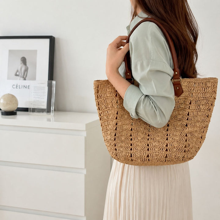 Handbag in Unique Braided Design Kalsten