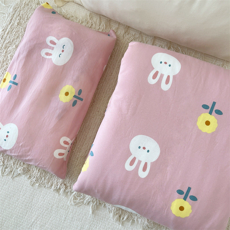 Unisex cotton pillowcase with cheerful bear design Kalsten