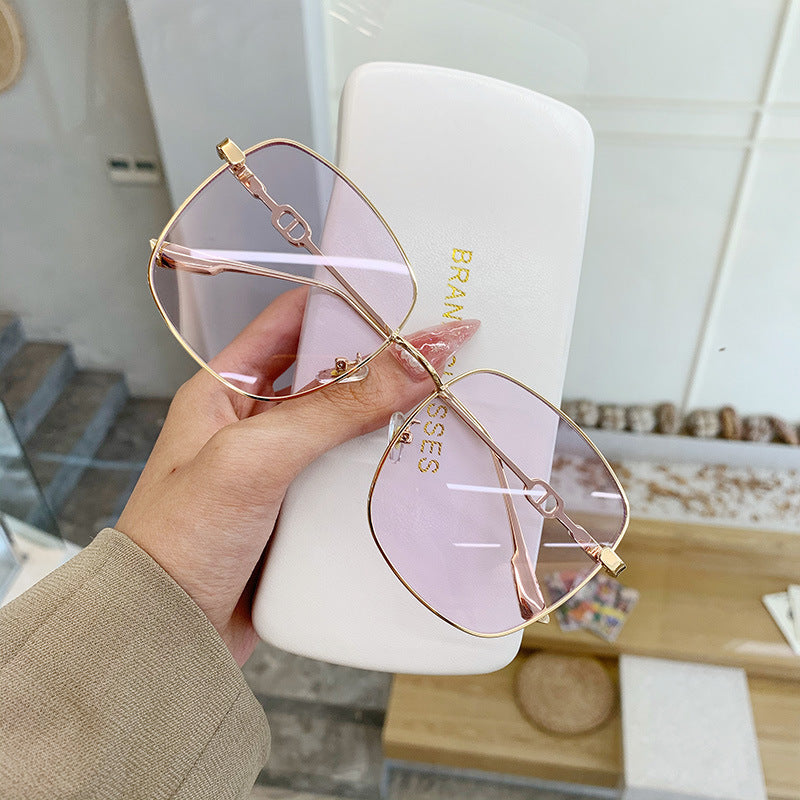 Women Elegant Oversized Sunglasses with Square Design and UV Protection Kalsten