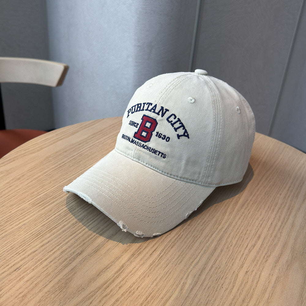 Men's Distressed Cotton Baseball Cap Kalsten 1784270269