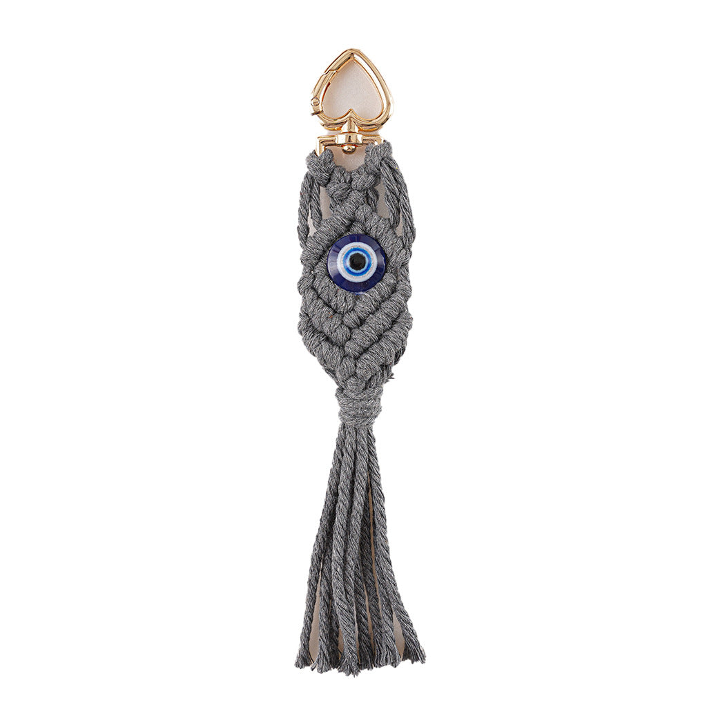 Decorative Macrame Keychain Holder Acalora