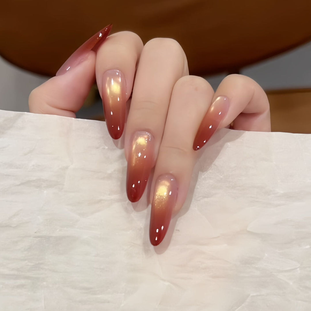 Artificial nails with elegant ombre effect Kalsten