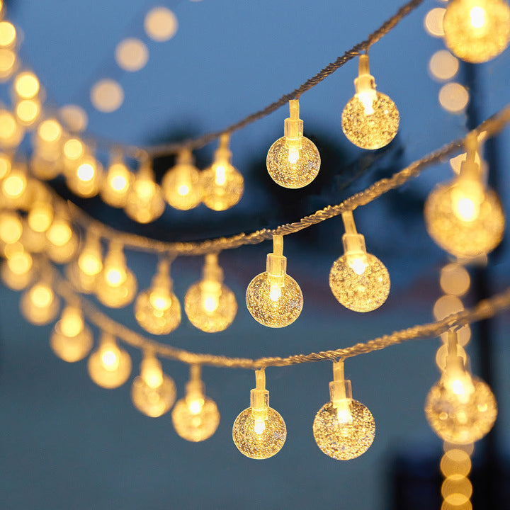 Decorative Snowflake LED String Lights Battery Powered Indoor Outdoor Fairy Kalsten