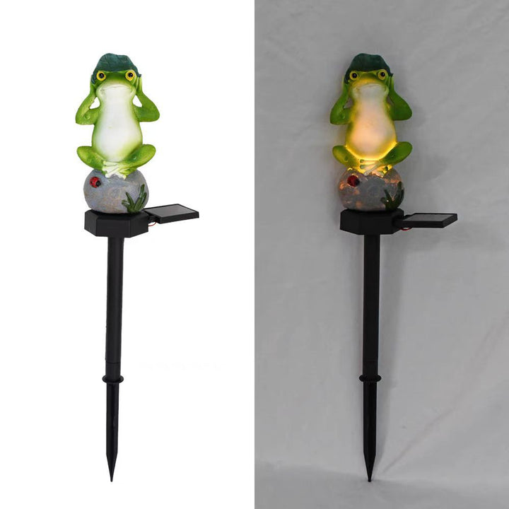 Realistic Solar-Powered Predator Owl Garden Stake With Motion Sensor Kalsten