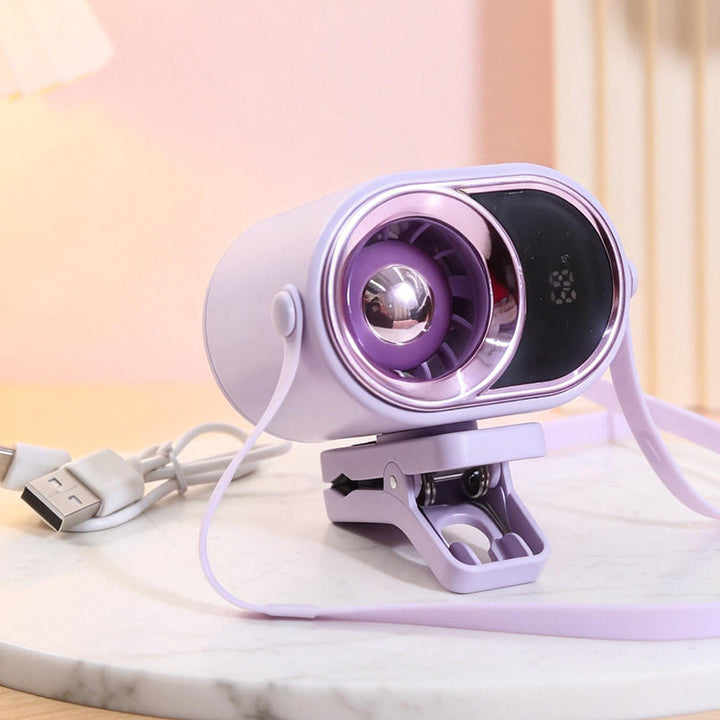 Women's Multifunctional Table Fan with Foldable Clamp Mechanism Kalsten