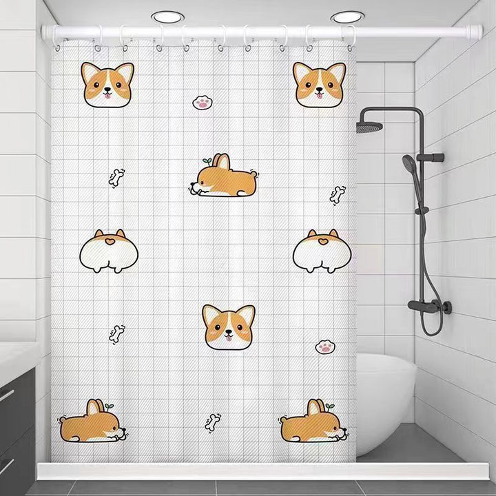 Decorative Shower Curtain Kalsten