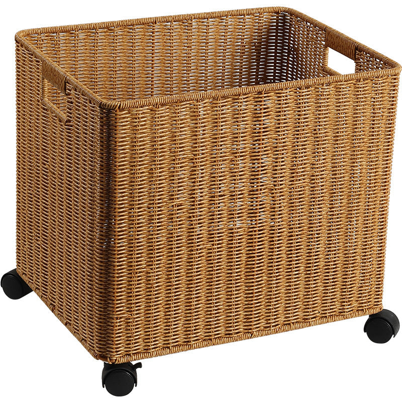 Rolling Woven Storage Basket Kalsten