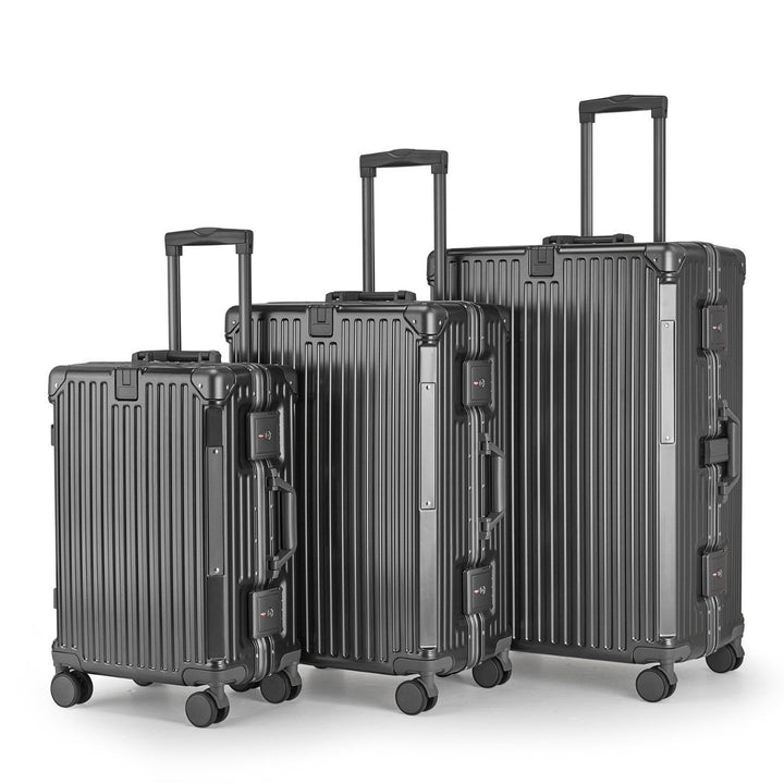Unisex Aluminum Hard Shell Travel Luggage Set Kalsten