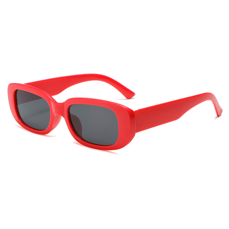 Women's fashionable rectangular sunglasses with adjustable nose pads Kalsten