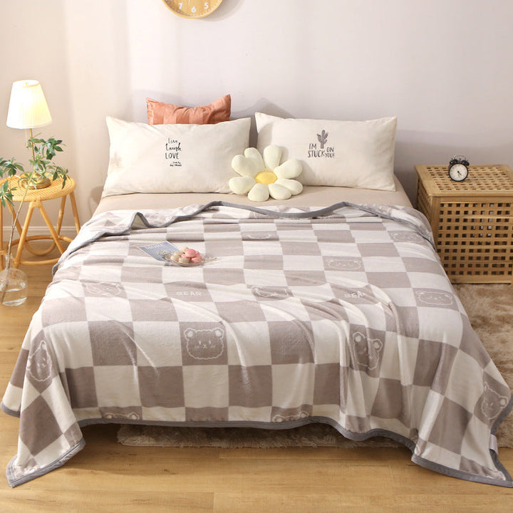 Ladies Cozy and Colorful Blanket Kalsten