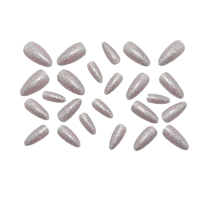 Glamorous artificial nails in elegant crystal design Kalsten