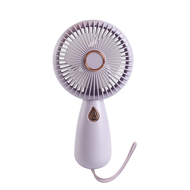 Women Portable Hand Fan with USB Charging Function and Ergonomic Grip Kalsten