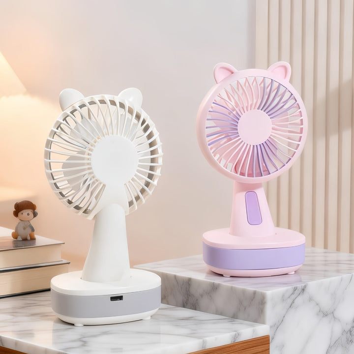 Women's Portable Table Fan with Creative Animal Ears Kalsten