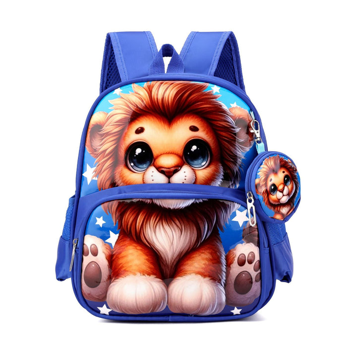 Kids' Adorable Lion-Themed School Backpack Kalsten
