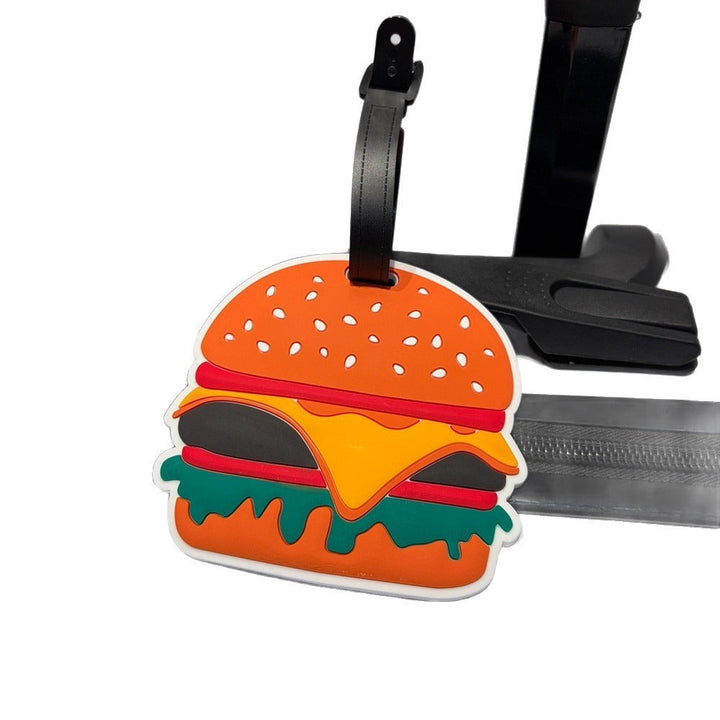 Playful Burger-Shaped Luggage Tag Kalsten