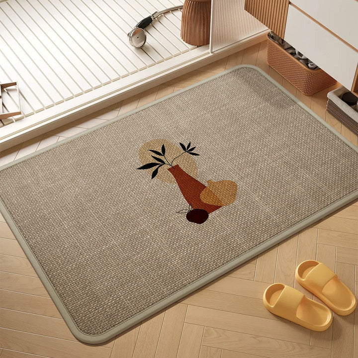 Decorative Floral Comfort Mat