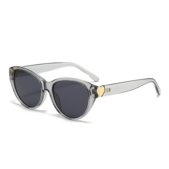 Women Cat-Eye Sunglasses with Heart Design Kalsten