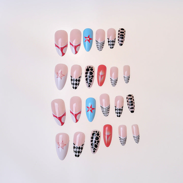 Artistic Press-On Nail Set Kalsten