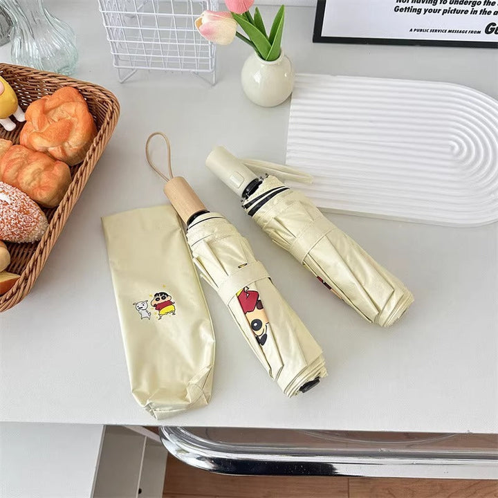 Women's folding umbrella with creative character design Kalsten