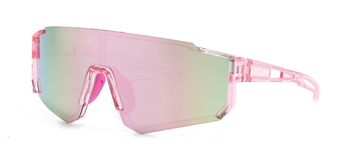 Unisex nan sporty visor sunglasses with polarized shatterproof polycarbonate lenses Kalsten