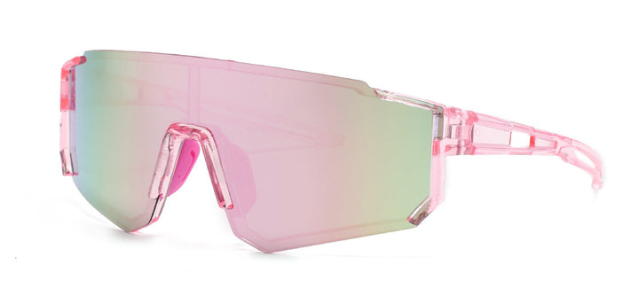Unisex nan sporty visor sunglasses with polarized shatterproof polycarbonate lenses Kalsten