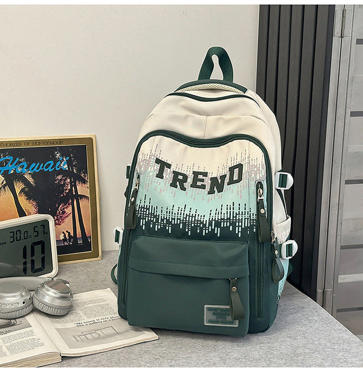 Trendy Urban School Backpack