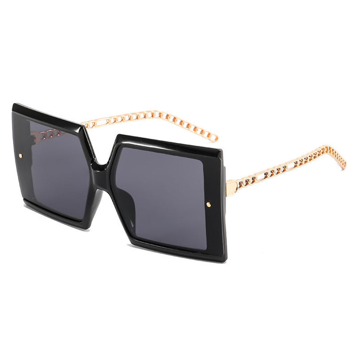 Women's elegant oversized sunglasses with square frame Kalsten