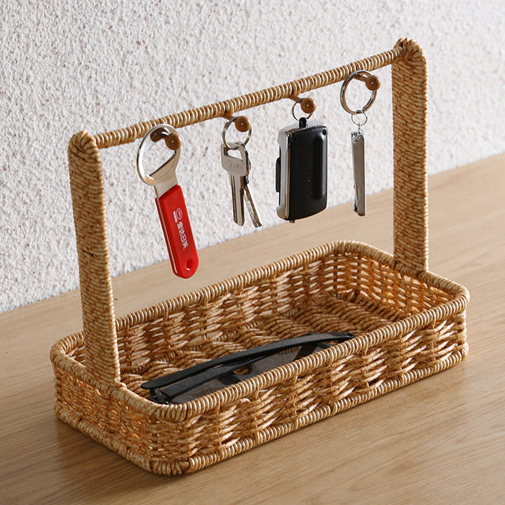 Unisex Versatile Storage Basket with Hooks Kalsten