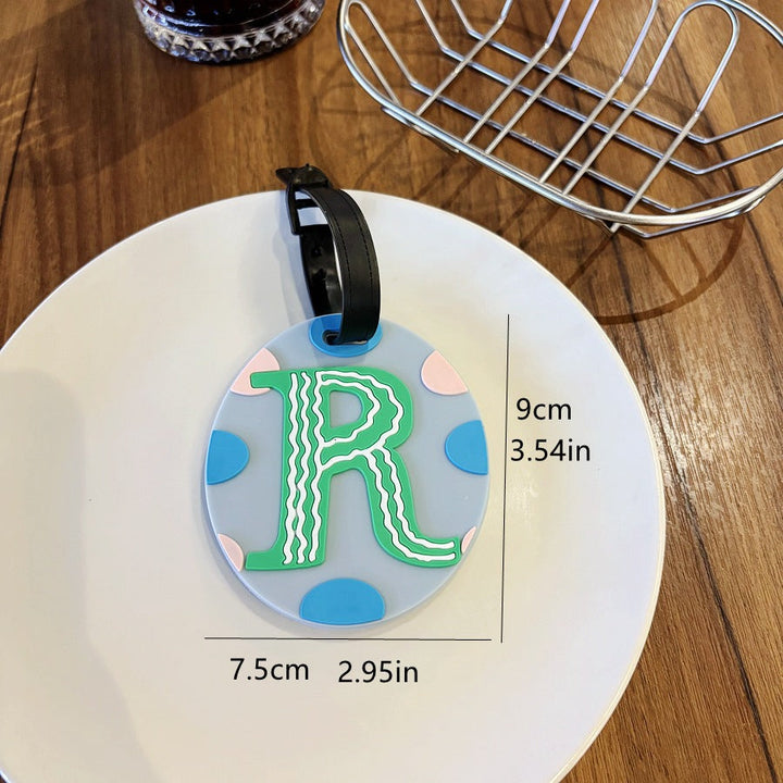 Personalized Alphabet Luggage Tag Kalsten