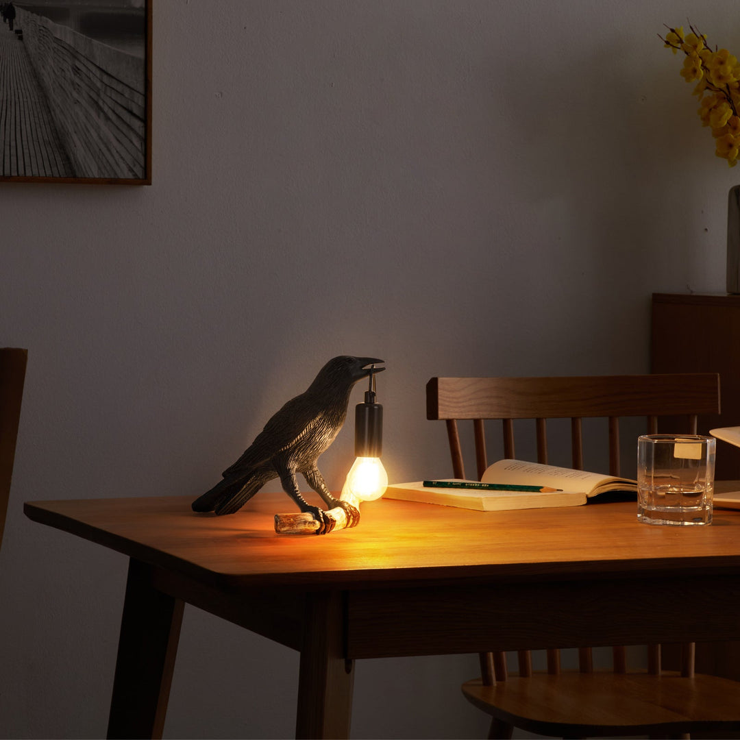 Creative Bird Table Lamp Bedside Night Light Living Room Bedroom Ambience Mini Lamp | Kalsten