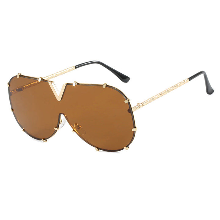 Women oversized goggles in futuristic design Kalsten