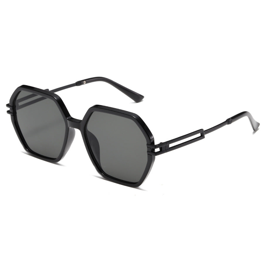 Women's fashionable sunglasses in avant-garde hexagon design Kalsten
